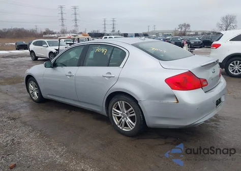 2013 Infiniti G37X z USA, uszkodzony, nr VIN JN1CV6ARXDM766107